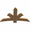 Ekena Millwork Davenport Timber Gable Bracket, Western Red Cedar, 48"W x 30"H x 1 1/2"D x 5 1/2"F, 15/12 Pitch GBW048X30X0206DAV00SWR - alternate 3